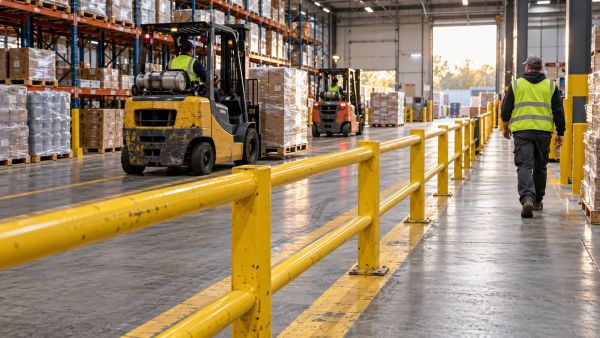 5 raisons essentielles d'opter pour une barrière de circulation sécurisée dans votre entrepôt