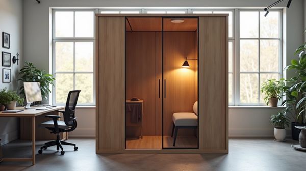 Optimisez votre espace de travail avec une cabine acoustique individuelle